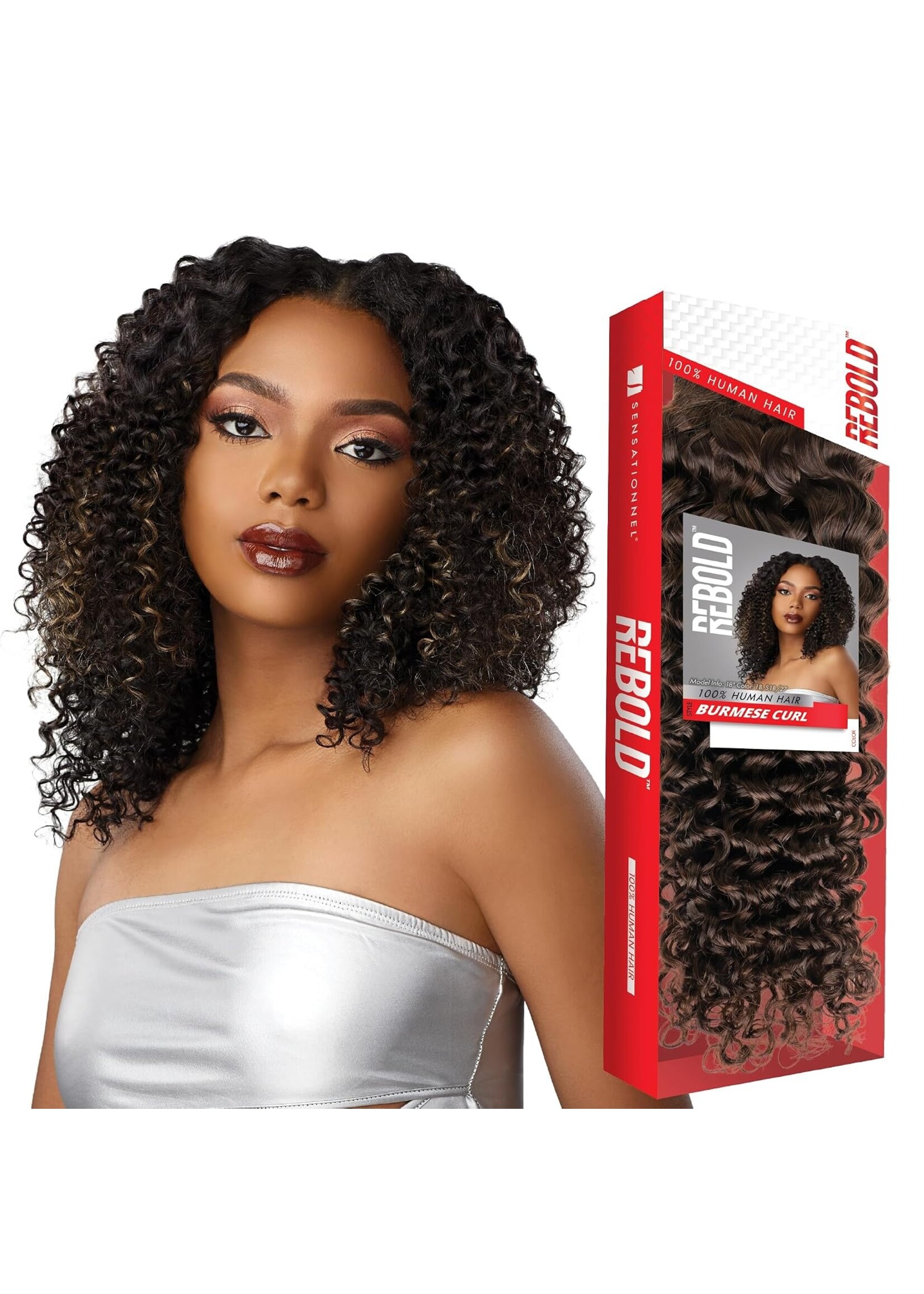Sensationnel Sensationnel Rebold Burmese Curl 14"