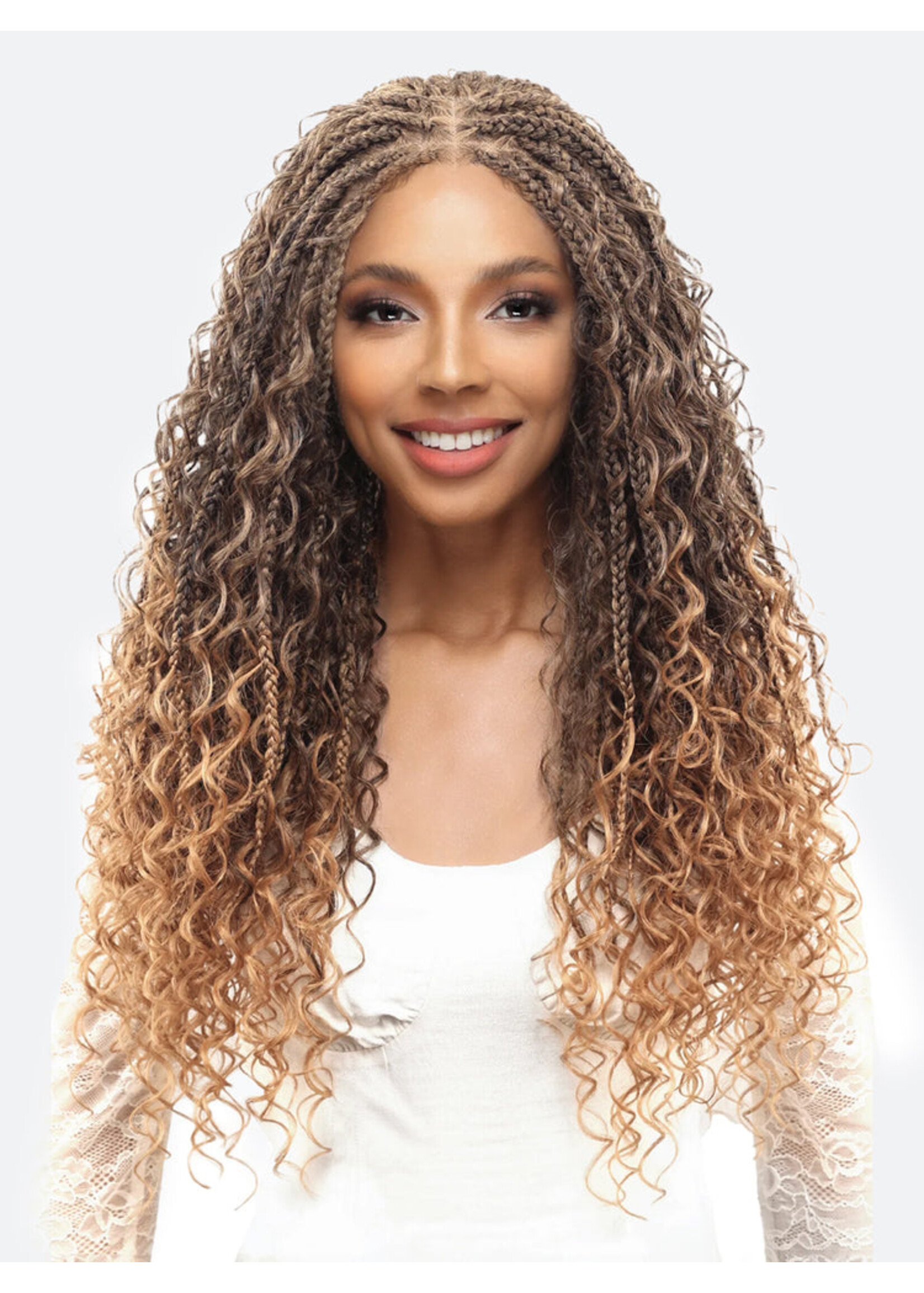 Eve Eve LHD-5502 13x5 Lace Front Boho Box Braid 24"