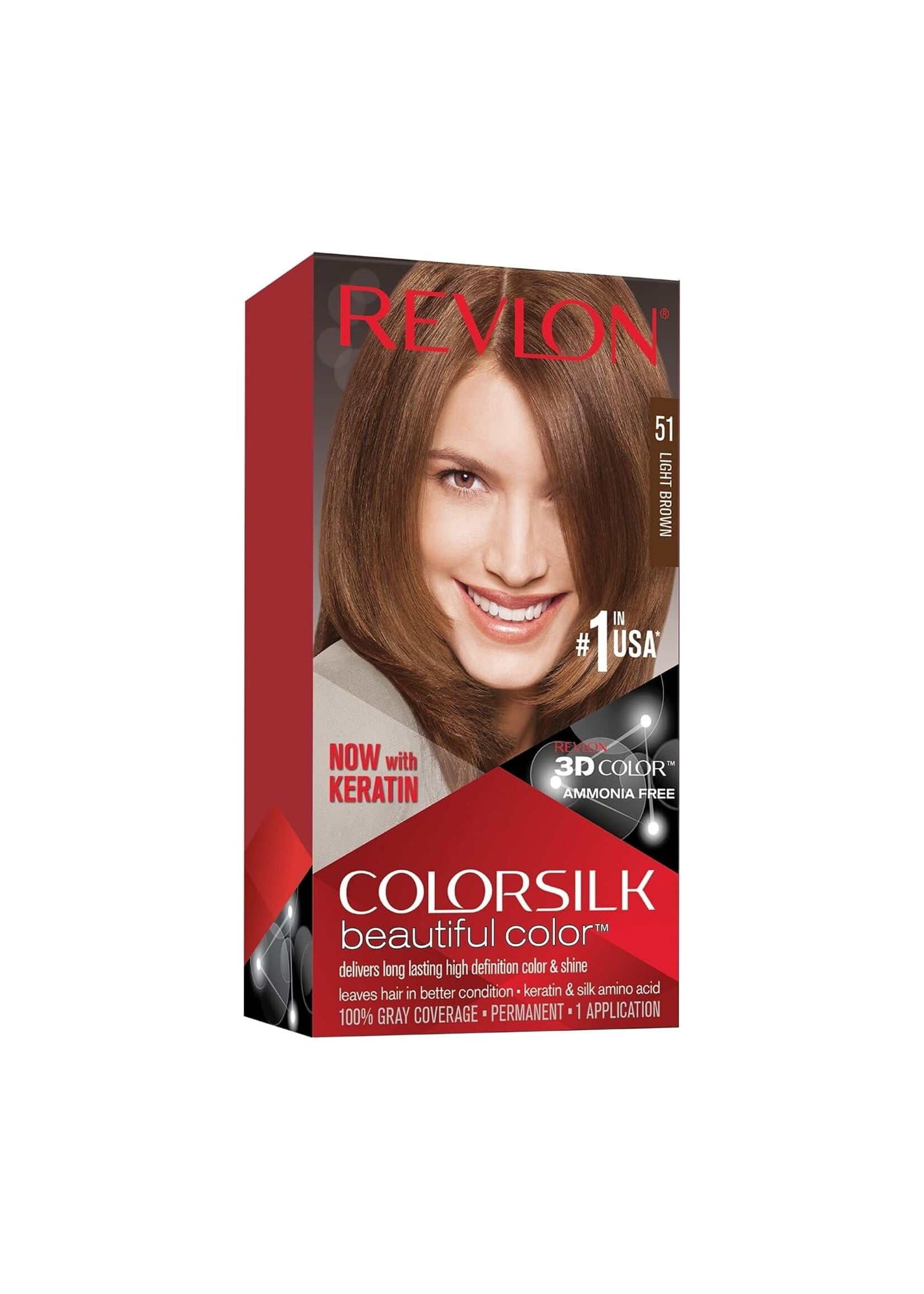 Revlon Revlon Colorsilk 51 Light Brown