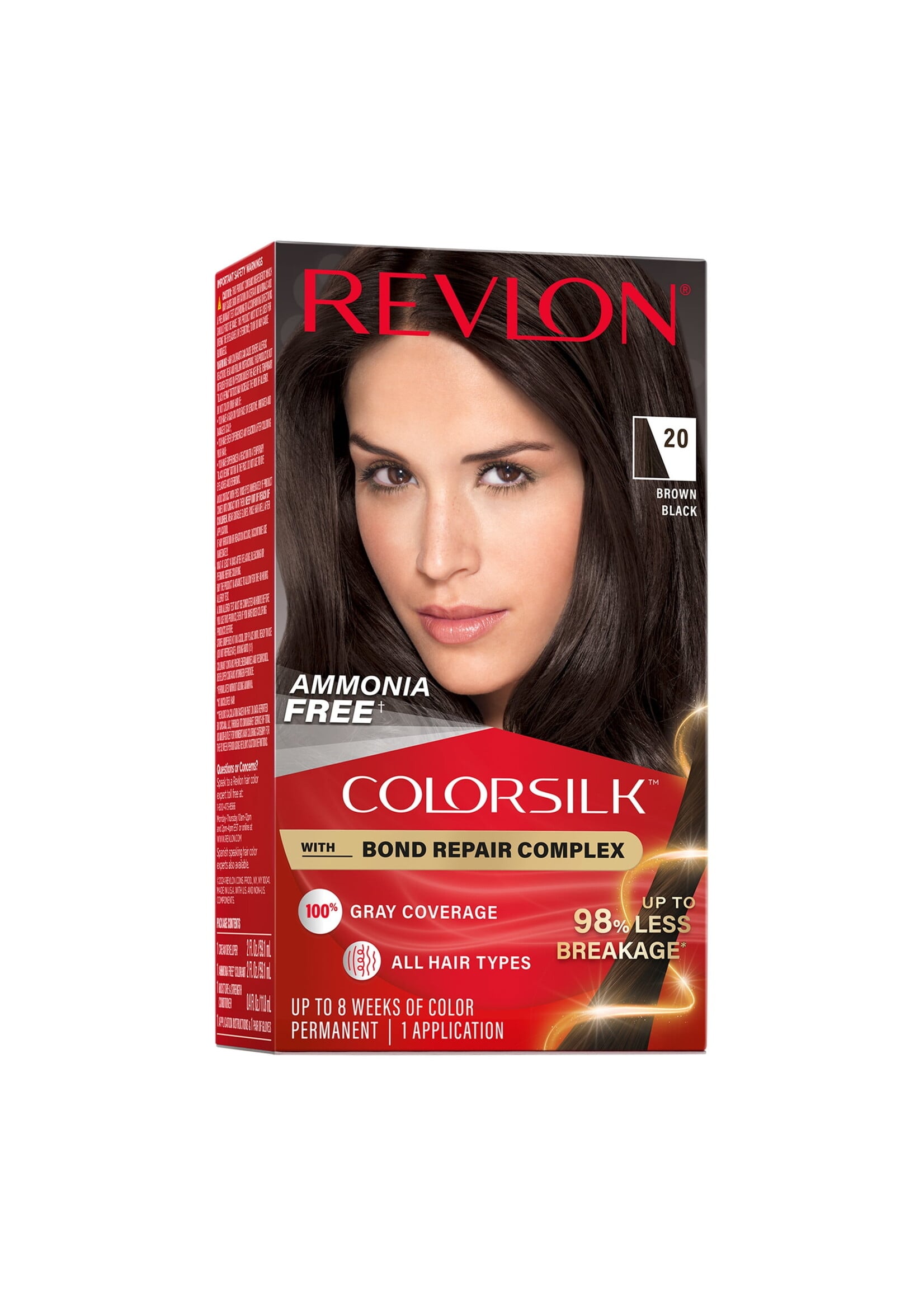 Revlon Colorsilk 20 Brown Black