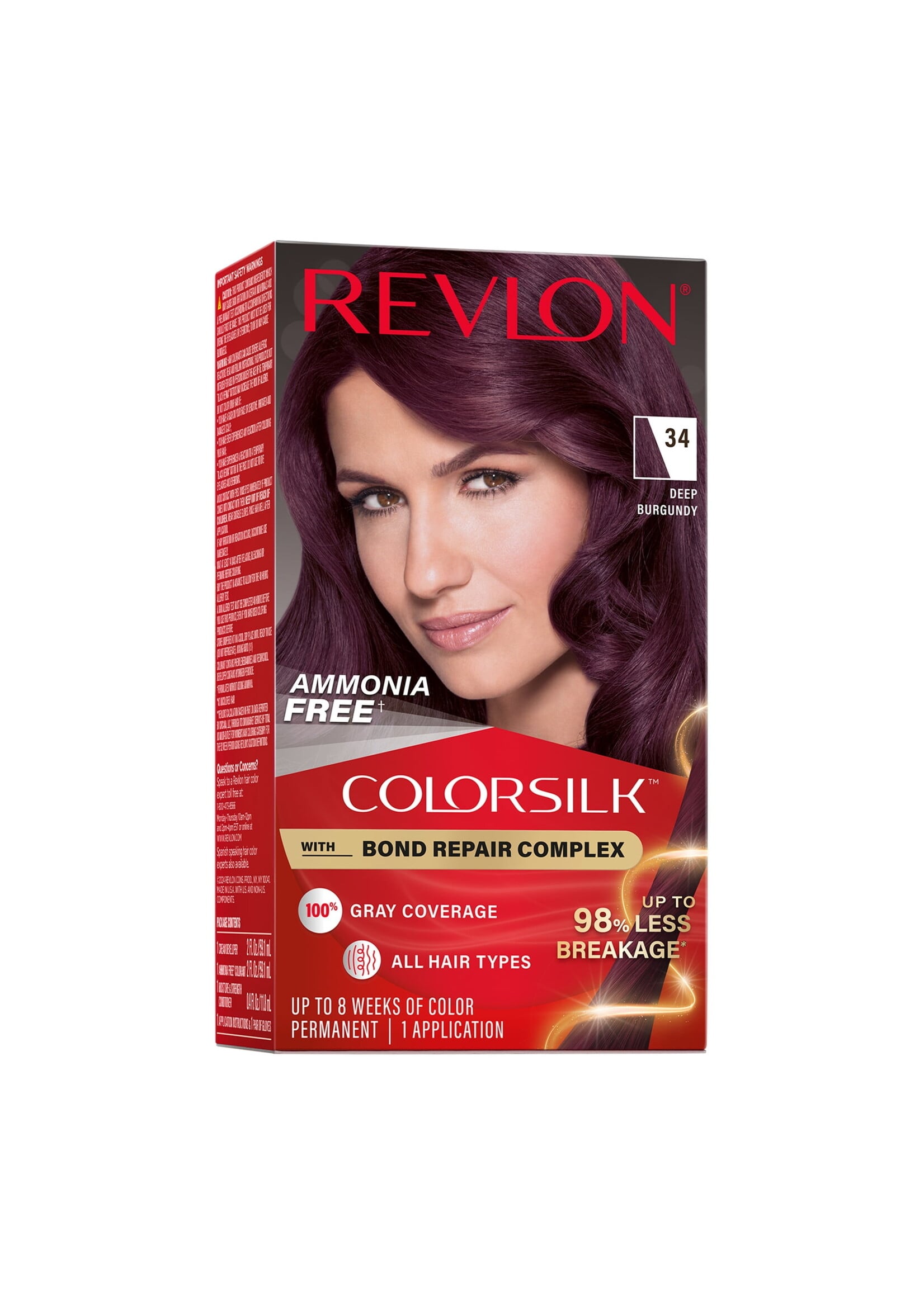 Revlon Colorsilk 34 Deep Burgundy