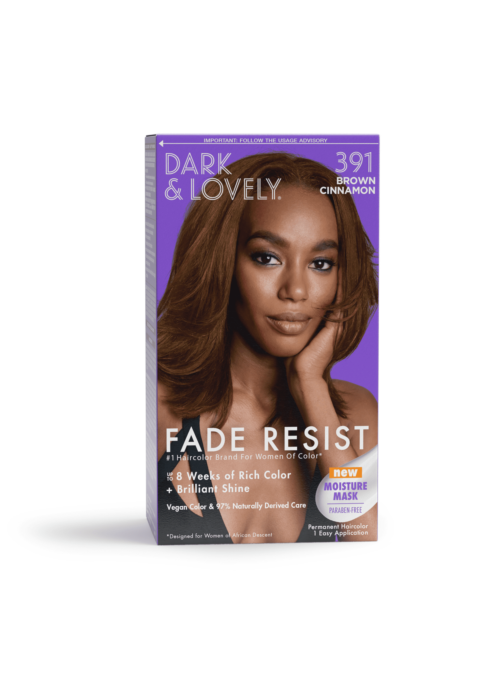 Dark & Lovely Hair Color 391 Brown Cinnamon