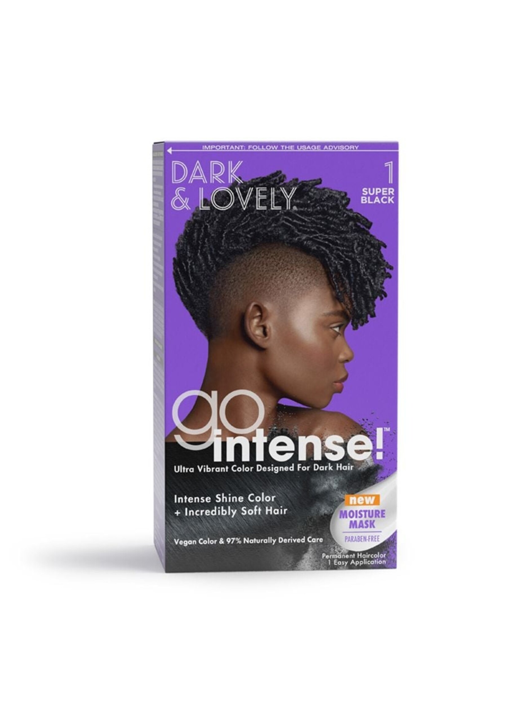 Dark & Lovely Hair Color Intense 01 Super Black