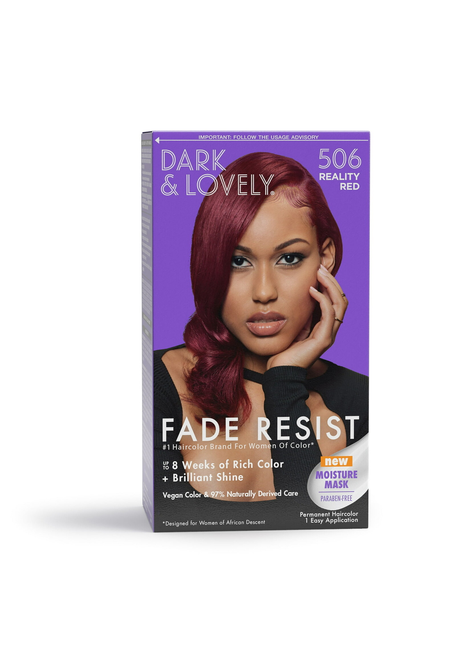 Dark & Lovely Hair Color 506 Reality Red