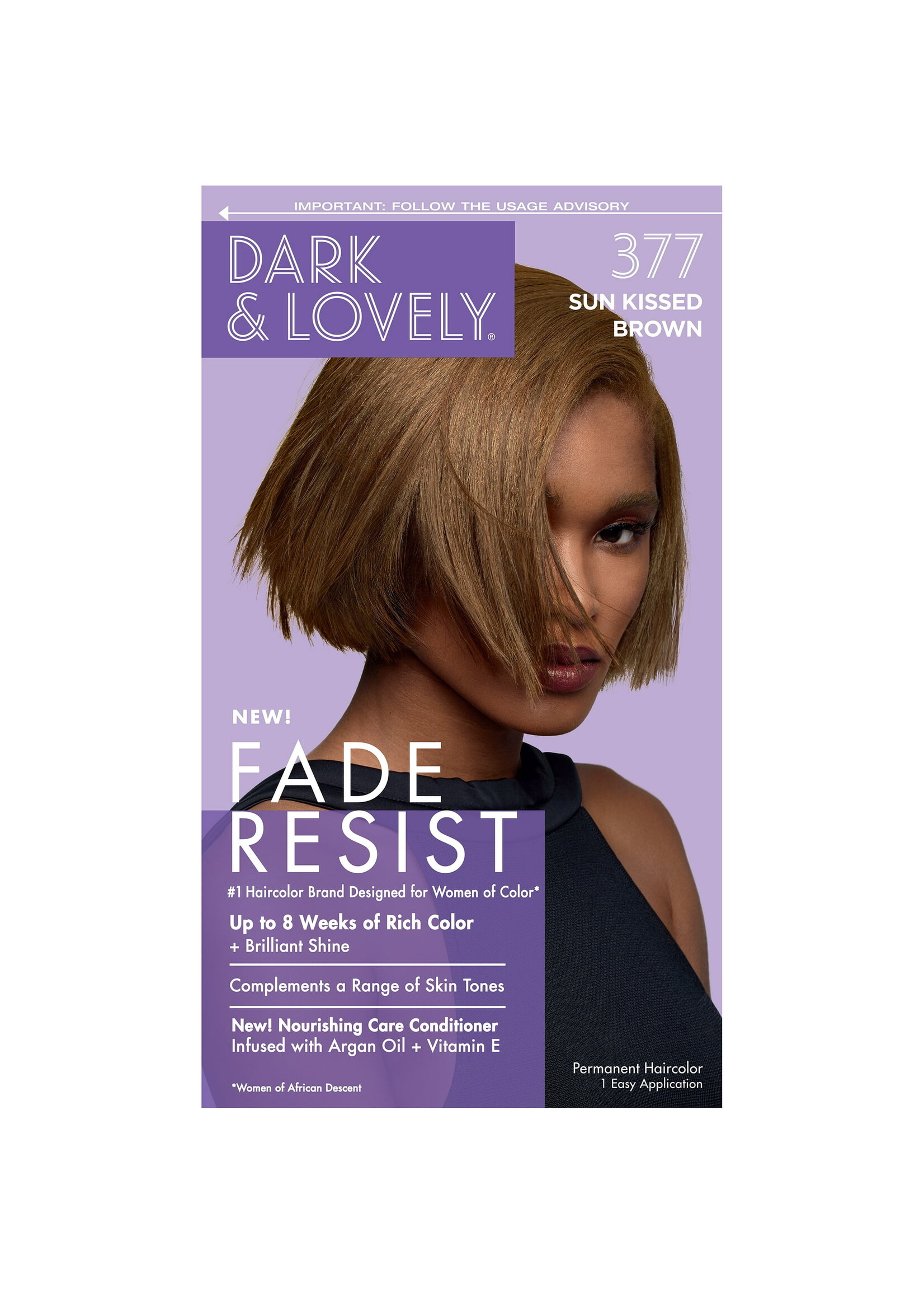 Dark & Lovely Hair Color 377 Sun Kiss Brown