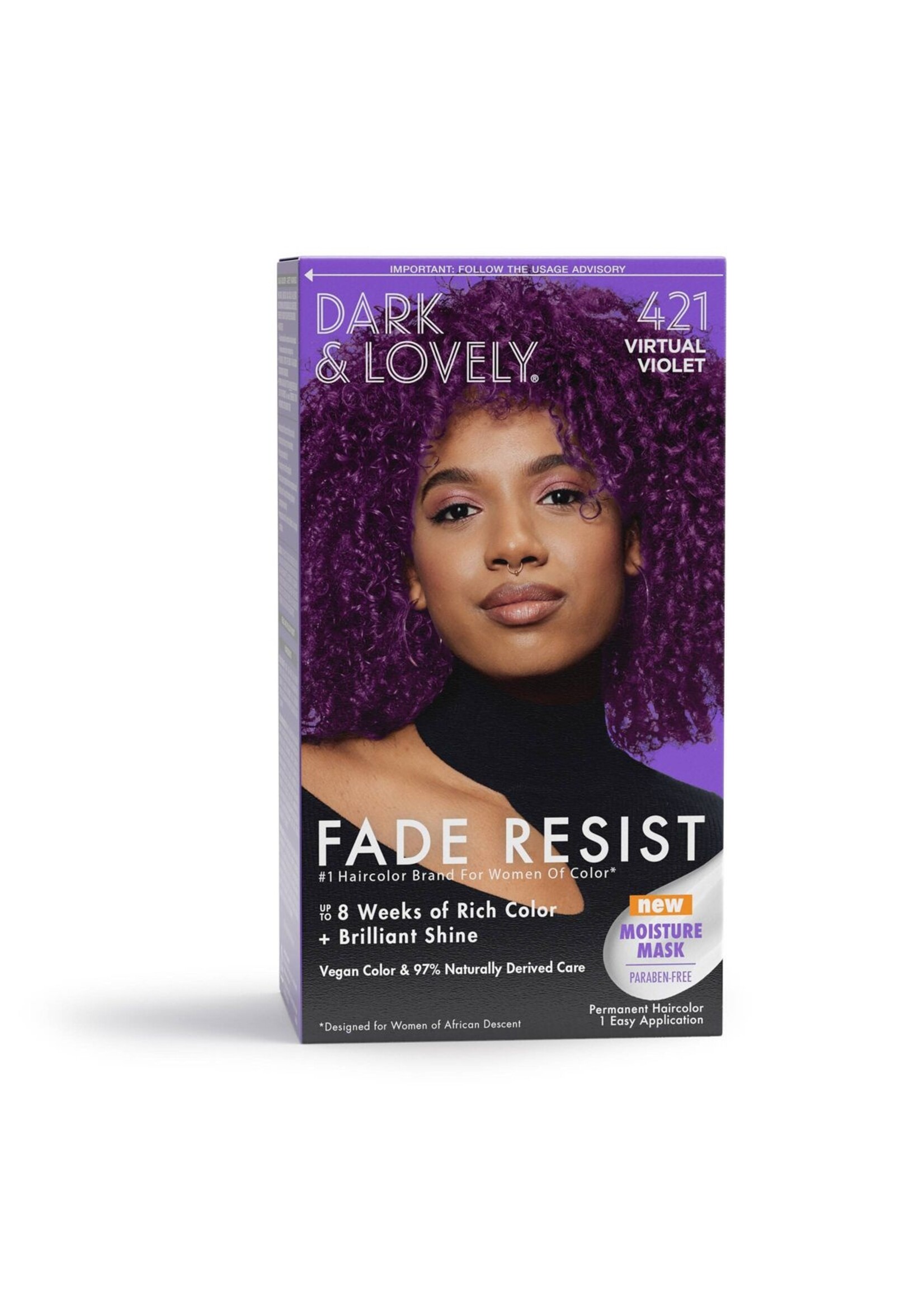 Dark & Lovely Hair Color 421 Virtual Violet