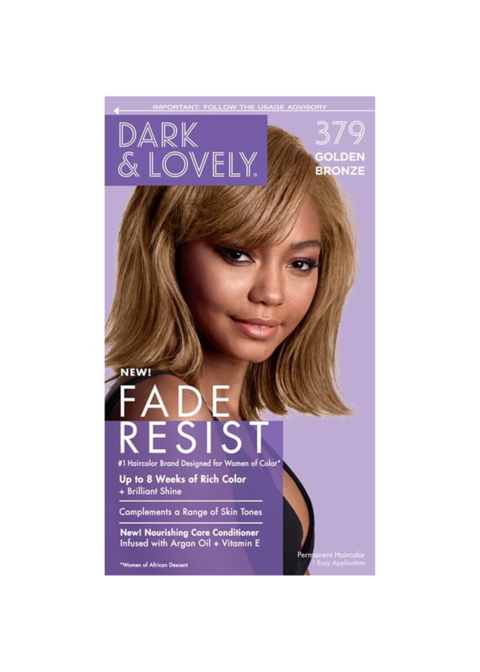 Dark & Lovely Hair Color 379 Gold Bronze