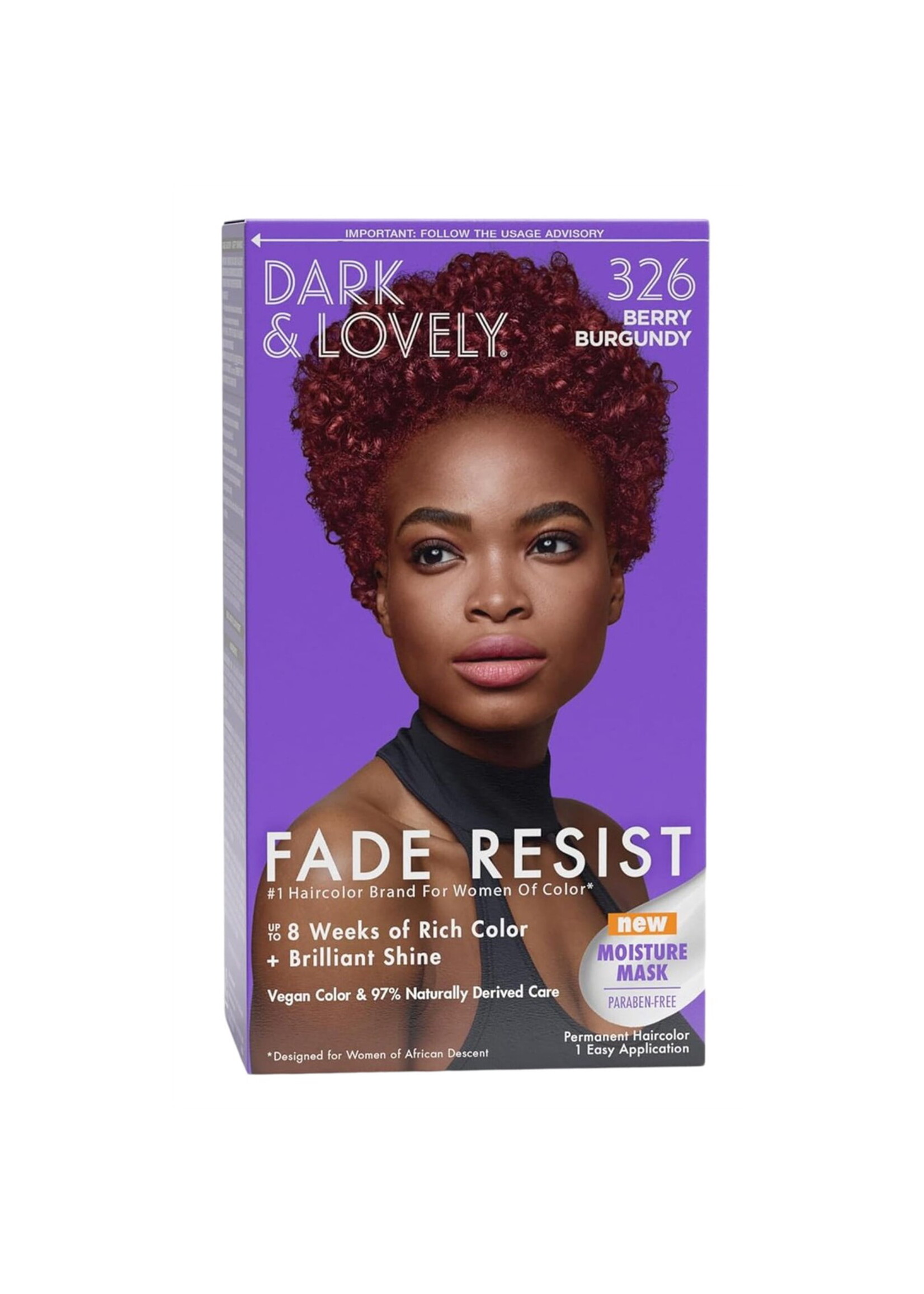 Dark & Lovely Hair Color 326 Berry Burgundy