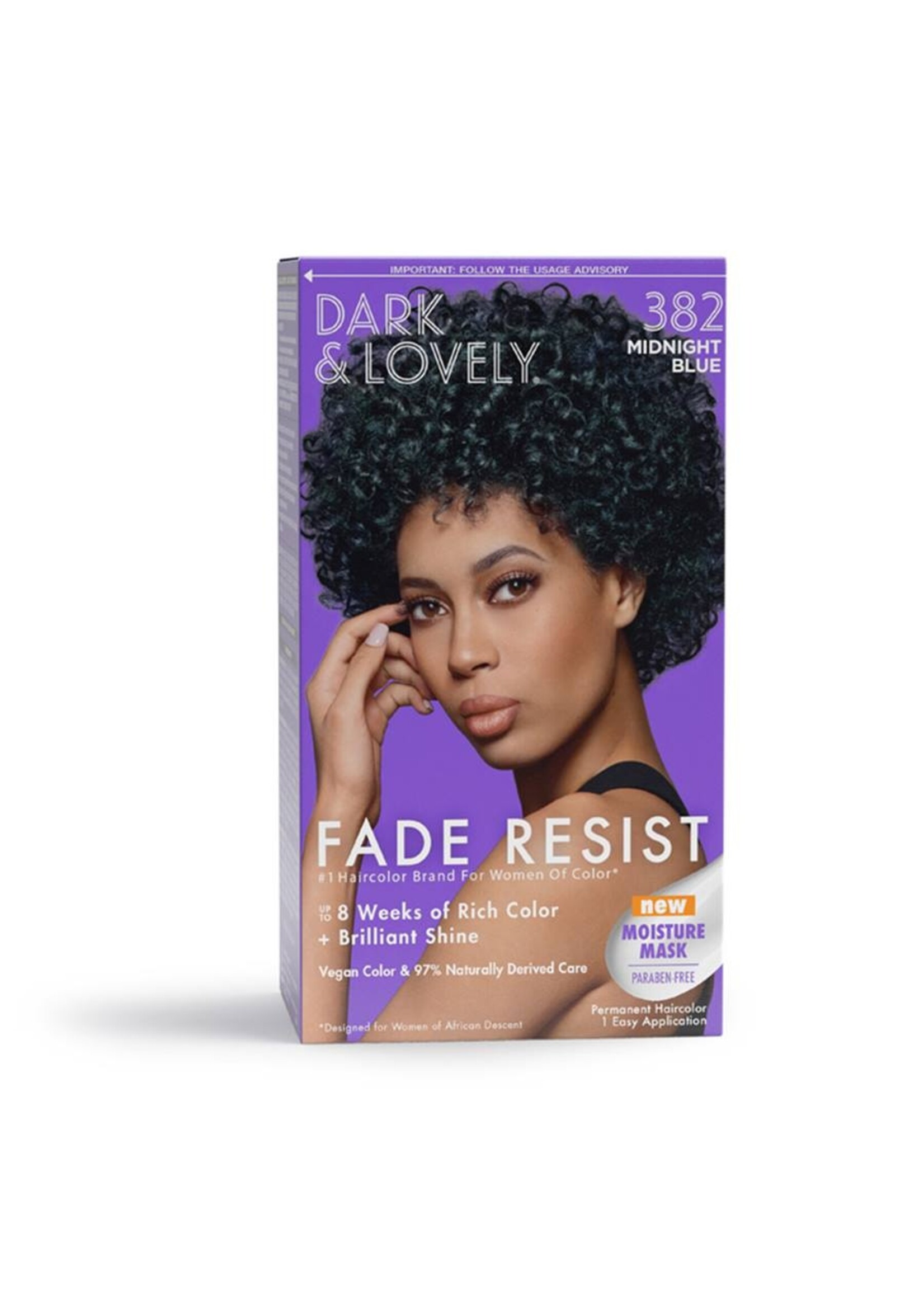 Dark & Lovely Hair Color 382 Midnight Blue