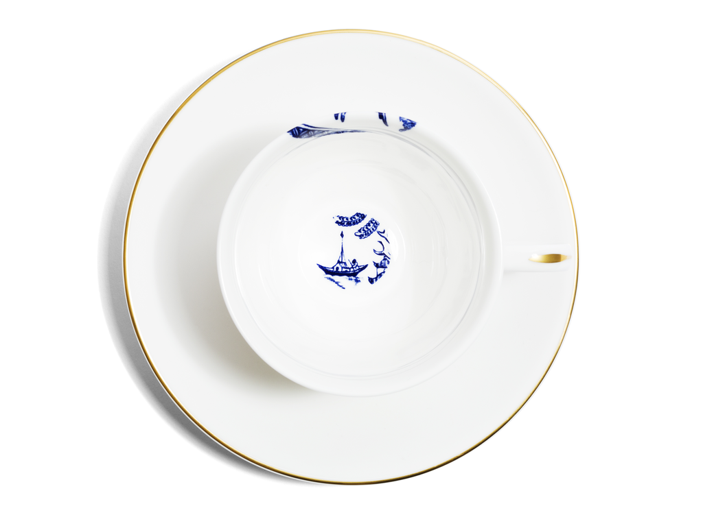 Tea products Richard Brendon Teacup & Saucer - Willow Pattern