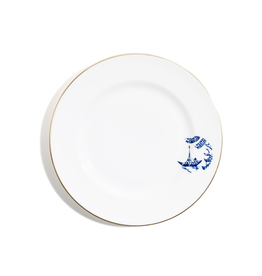 Tea products Richard Brendon Rimmed Bread and Butter Plate - Willow Pattern