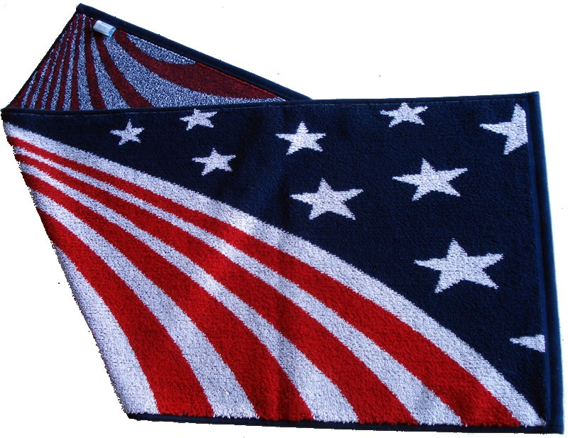 Textiles USA Waving Flag Sport Towel