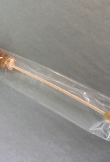 Tea products Sugar Candy Stick, Brown, Single Wrapped