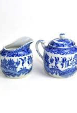 Tea products Sugar Creamer Set Blue Willow