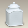 Tea products Square Airtight Tea Caddy, 6.25"