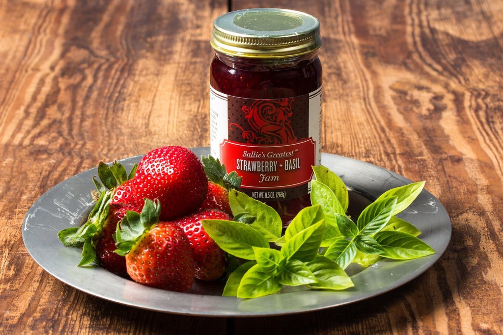 Tea products Strawberry and Basil Jam 5oz