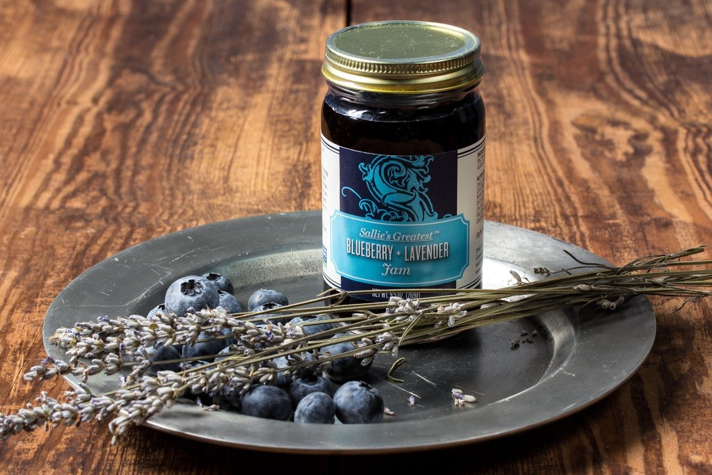 Tea products Blueberry and Lavender Jam 5oz