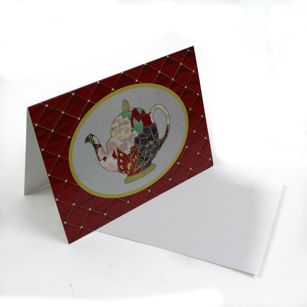 Gift Items A QuilTea Christmas Greeting Card