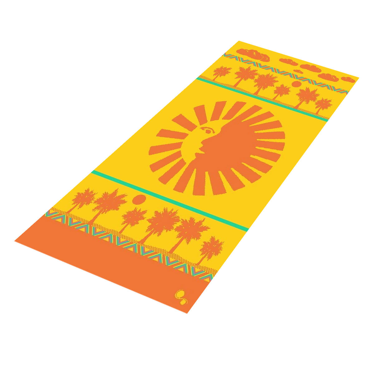 Textiles Sun Sign - Sheared Jacquard Beach Towel