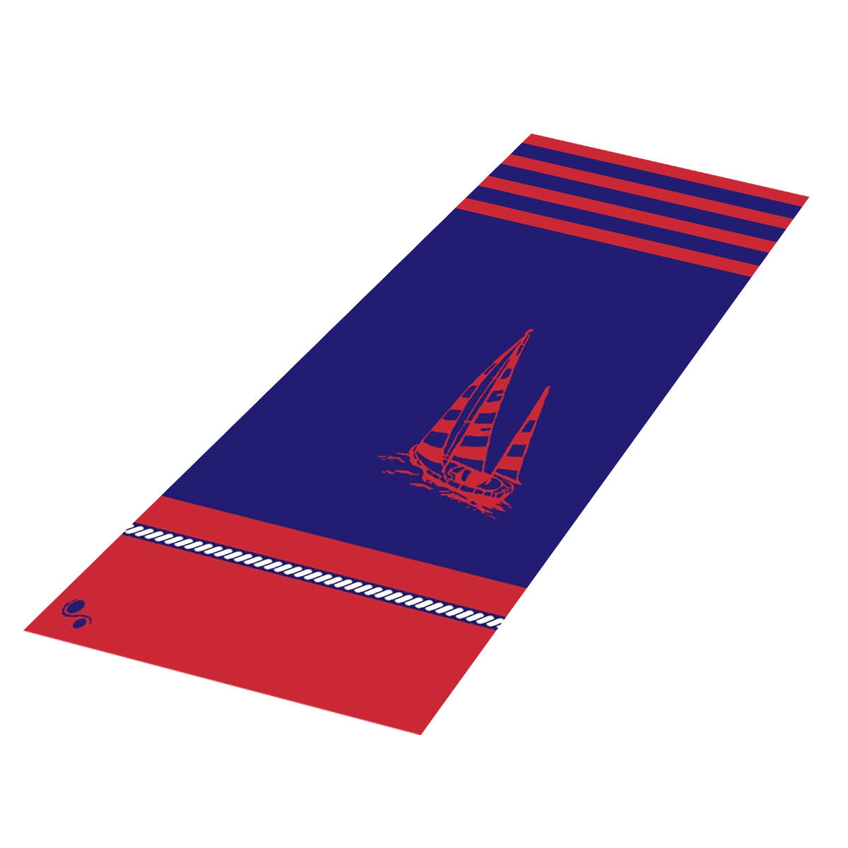 Textiles Admiral's Cup - Sheared Jacquard Beach Towel