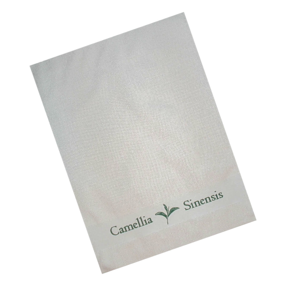 Textiles Tea Towel with Camellia Sinensis Border Design