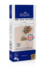 Tea products 100 TEA FILTERS size L brown