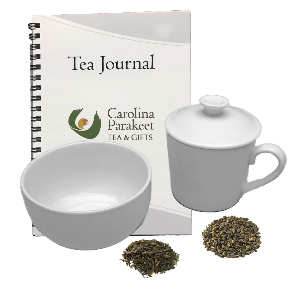 Cupping Set, 2 Tea Samples, Tea Journal
