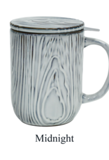Tea Ware Tea Infuser 18 oz Mug Woodgrain