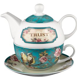 Tea Ware Trust in the Lord Tea Set for One - Proverbs 3:5