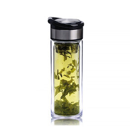Tea Ware Double Wall Glass Thermos
