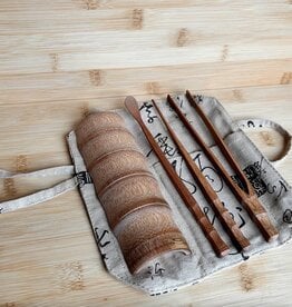 Tea products Bamboo Tea Tool Travel Set