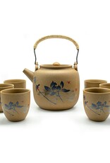 Tea Ware Blue Lotus Ceramic Tea Set