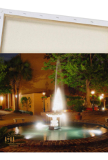 Art Fountain at Night in Charleston SC Print