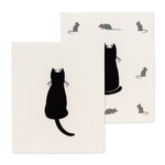 Swedish cloth - cat and mouse 2 pack