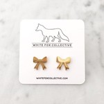 WFC gold bow studs