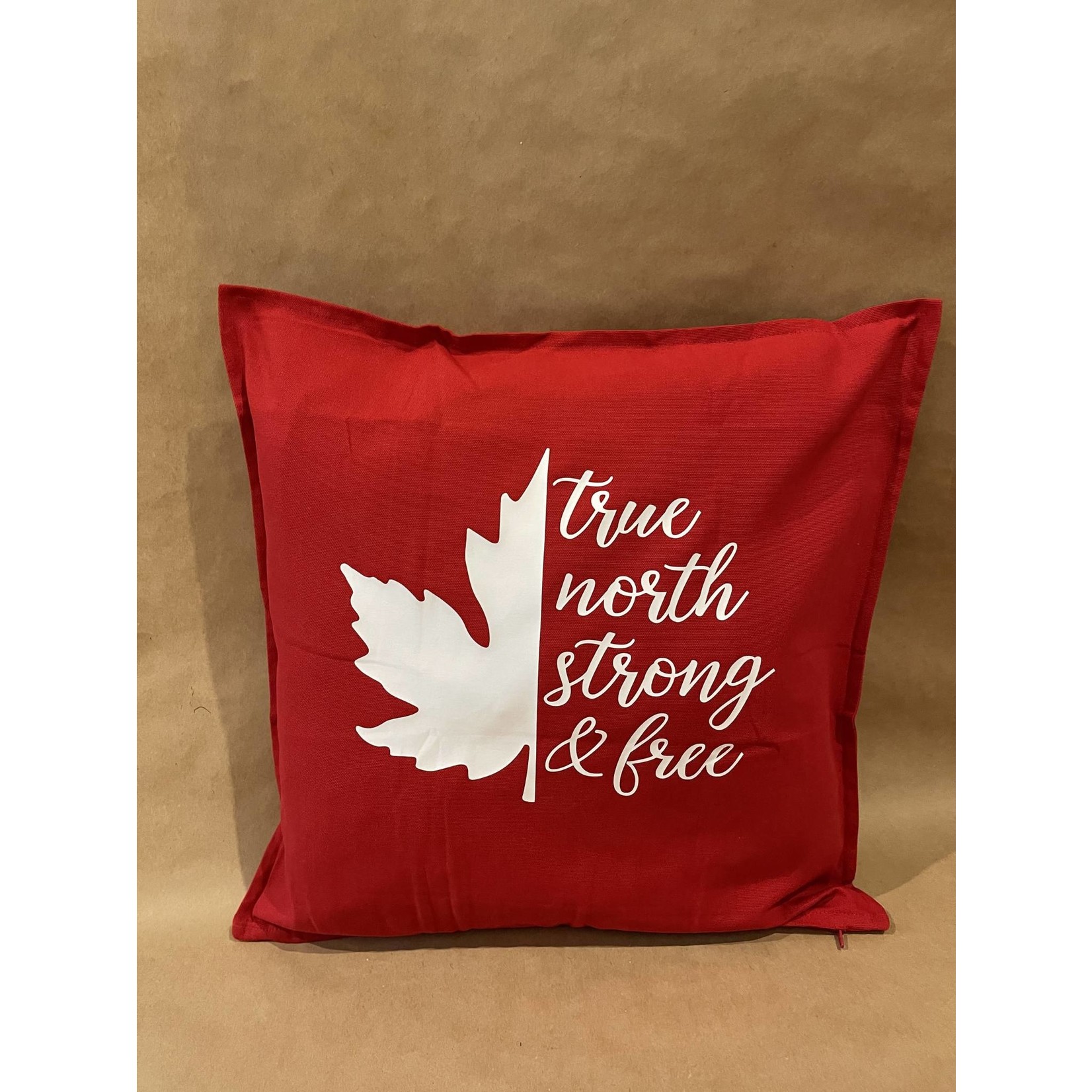 True North strong and free -Pillow