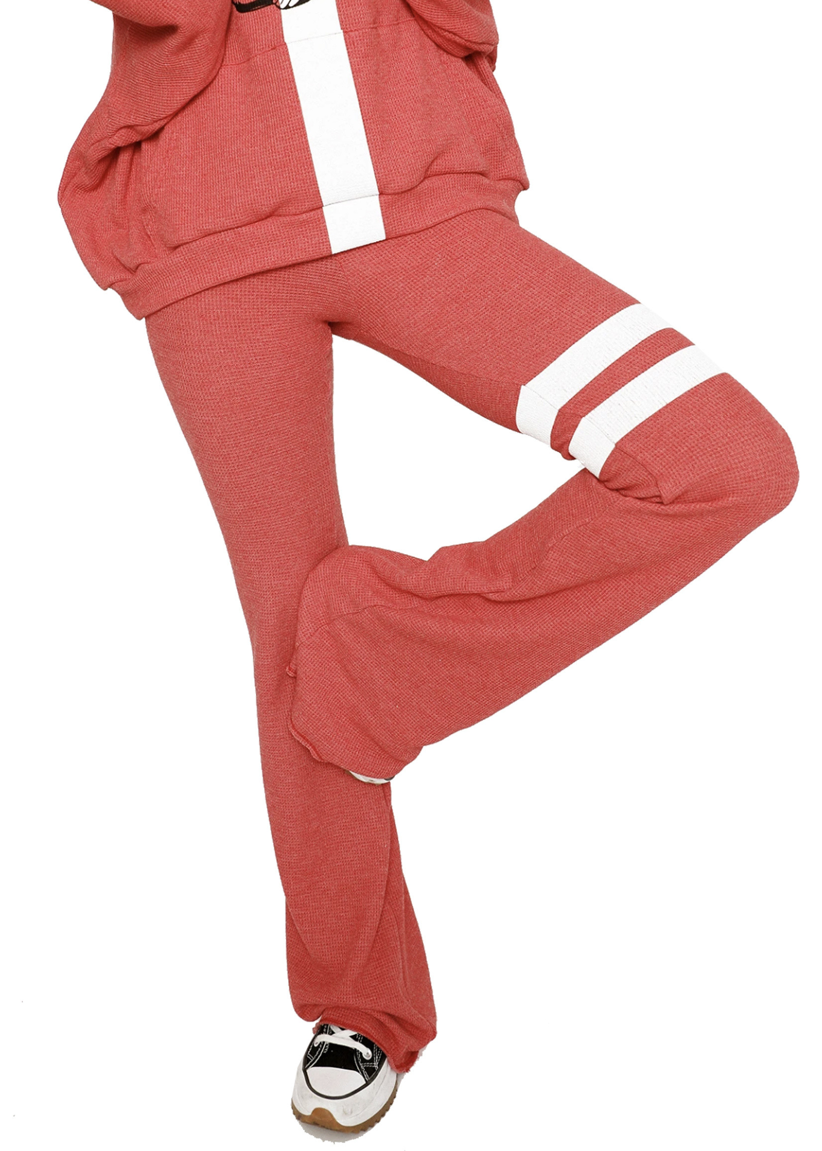 red thermal pants
