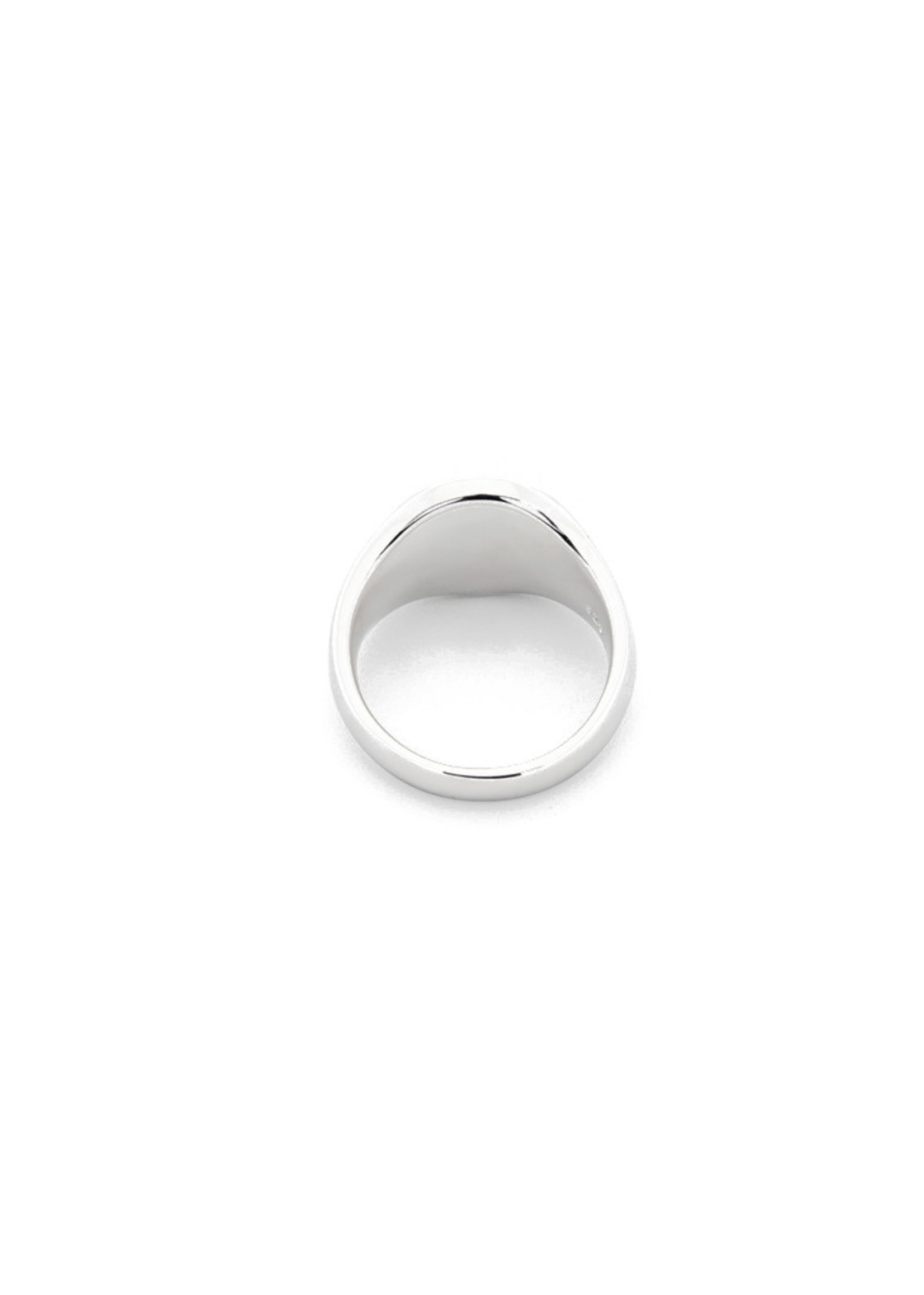 TOM WOOD / Mini Signet Oval, 925 Sterling Silver