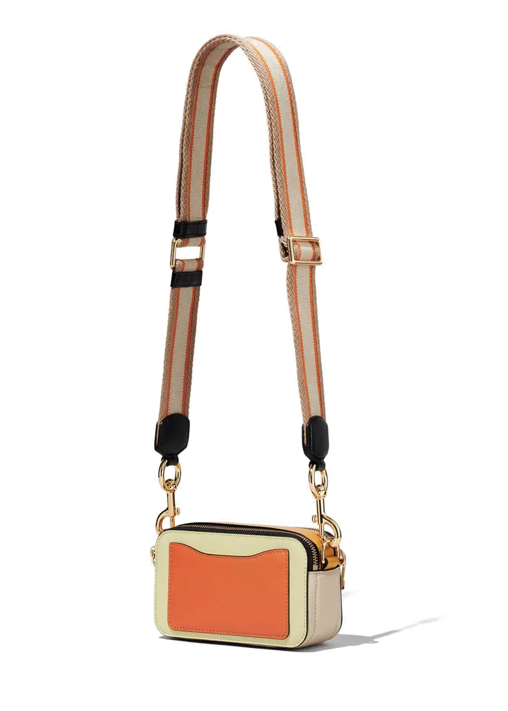 Marc Jacobs The Colorblock Snapshot Crossbody Bag - Tender Yellow