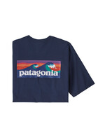 PATAGONIA T-Shirt à poche Boardshort Logo Responsabili-Tee Stone Blue - Homme