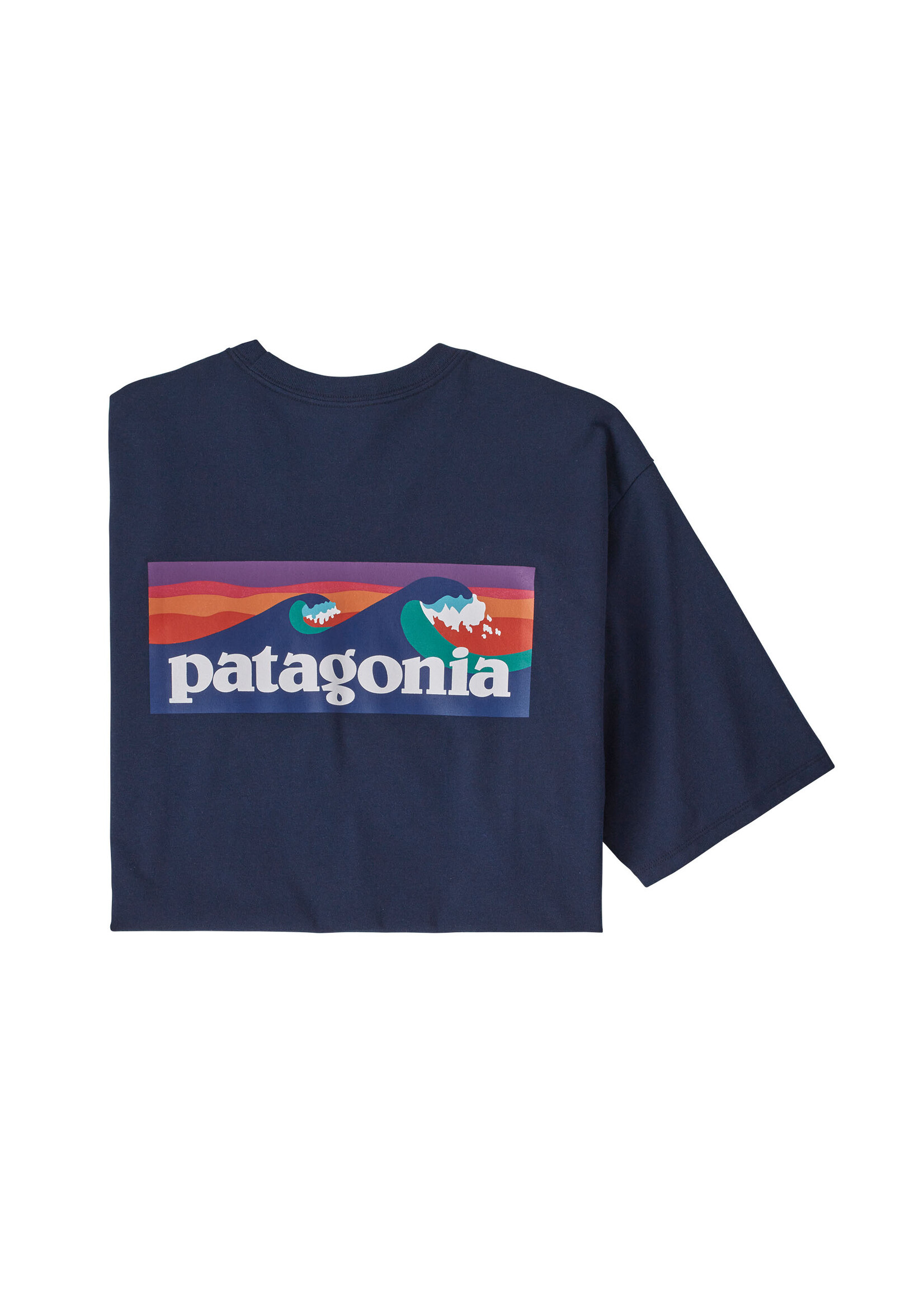 PATAGONIA T-Shirt à poche Boardshort Logo Responsabili-Tee Stone Blue - Homme