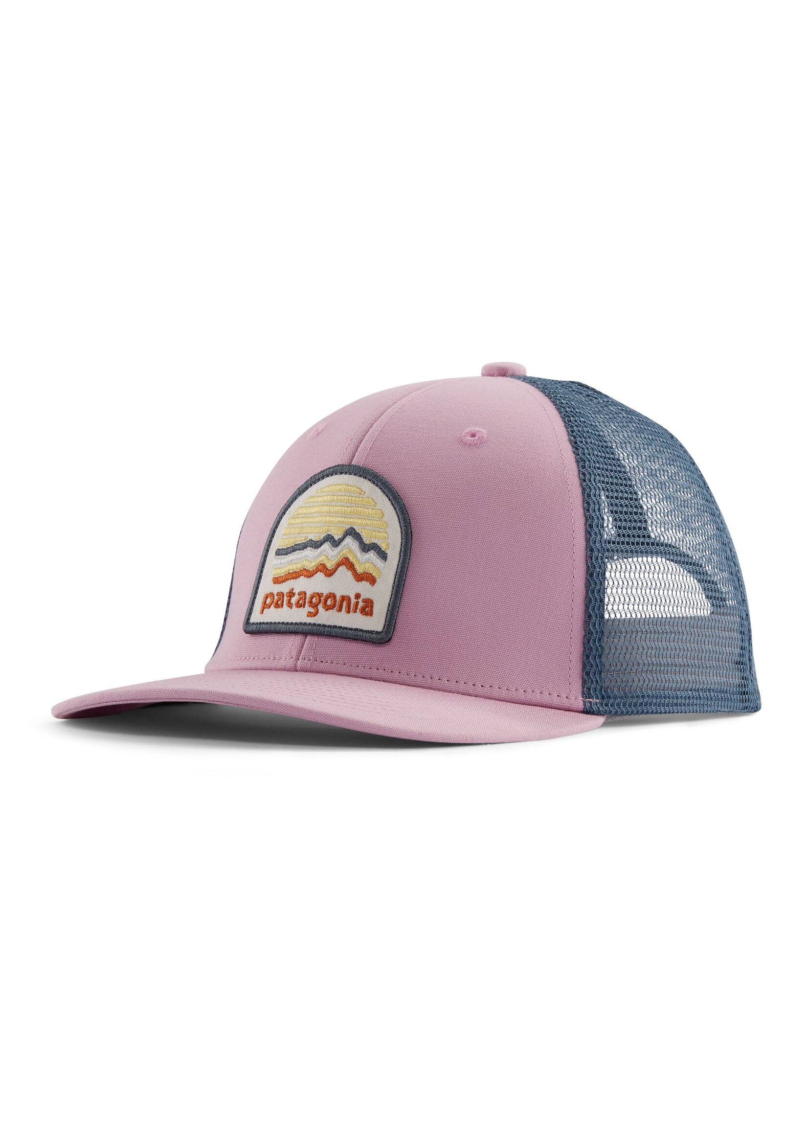PATAGONIA Kid's Trucker Cap Ridge Rise Moonlight: Milkweed Mauve ALL
