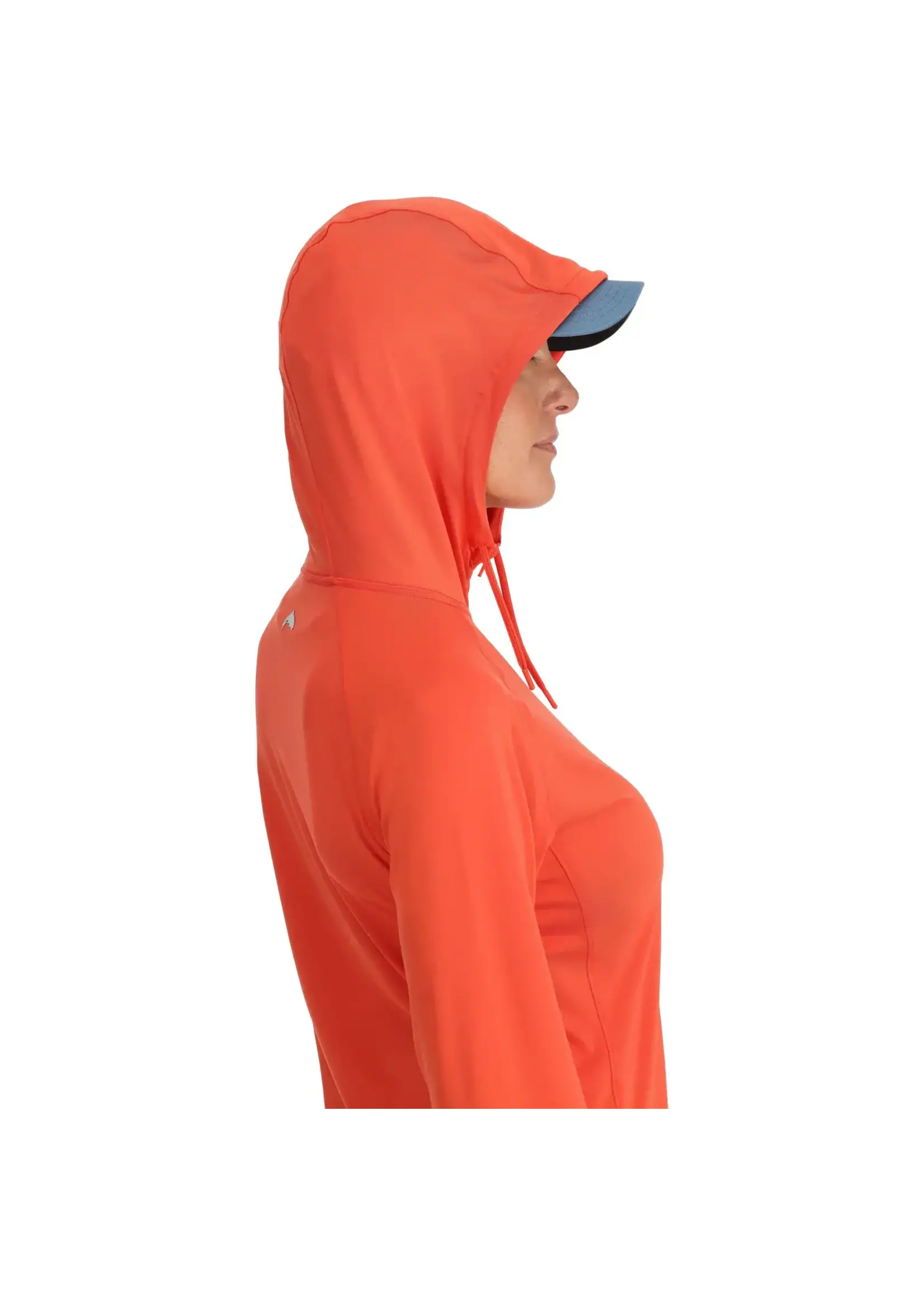 Simms Hoodie Solarflex Fermeture Éclaire Watermelon - femme