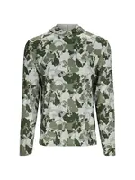 Simms Men'S Solarflex Cooling Hoody Regiment Camo Clover