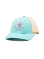 Mang Casquette Turquoise Tri-Leaf - Trucker