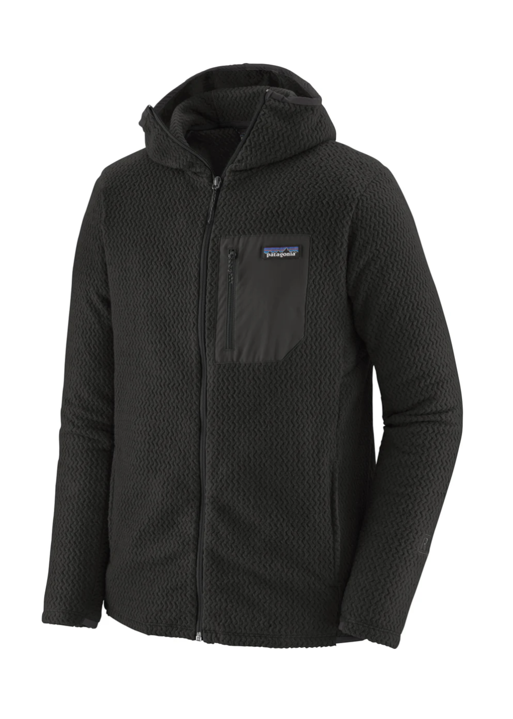 PATAGONIA Men's R1 Air Full-Zip Hoody Black