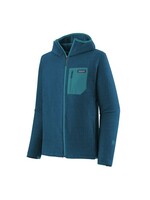 PATAGONIA Chandail Lagom Blue à capuchon glissière pleine longueur R1 Air - Homme