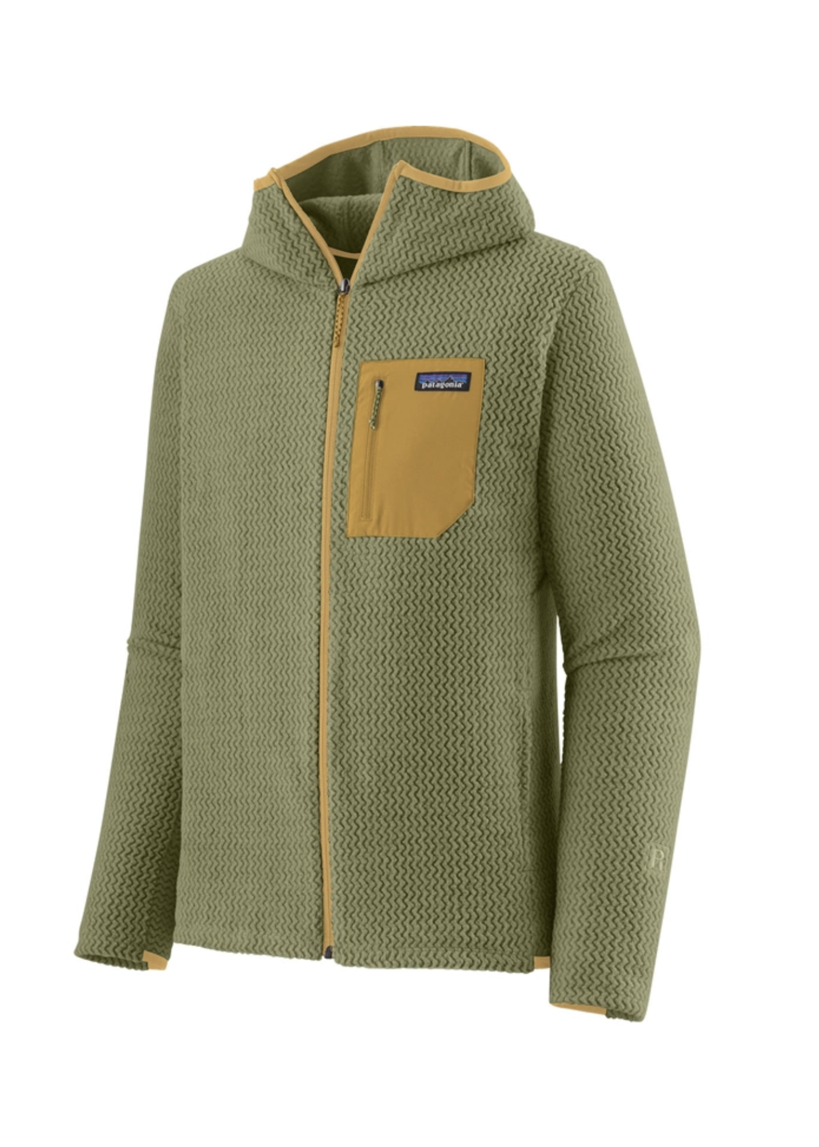 PATAGONIA Men's R1 Air Full-Zip Hoody Buckhorn Green