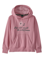 PATAGONIA Hoodie Graphique Léger "Stop for Wildflowers": Planet Pink - Enfant