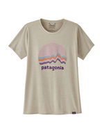 PATAGONIA Women's Cap Cool Daily Graphic Shirt Ridge Rise Moonlight: Pumice X-Dye